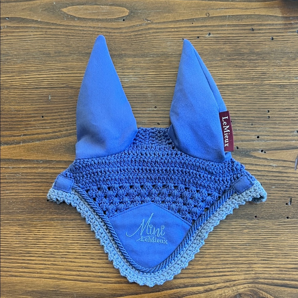 Mini LeMieux Bluebell Crochet Horse Ear Bonnet